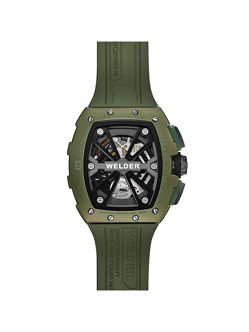 Yeşil WRM2002 Erkek Kol Saati-2