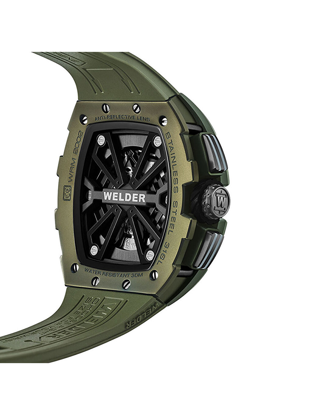 Yeşil WRM2002 Erkek Kol Saati-5