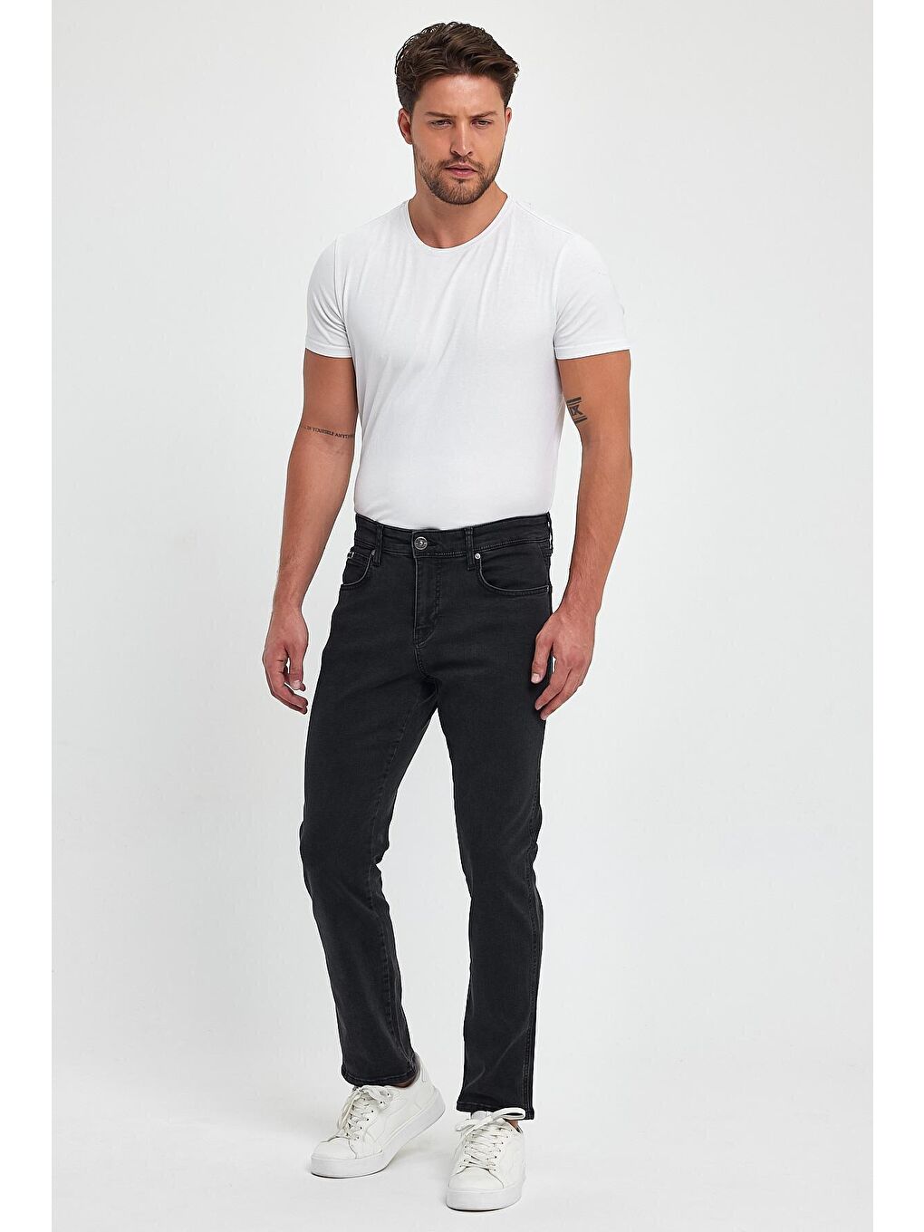 Gri Montana 126 Regular Erkek Jean-1