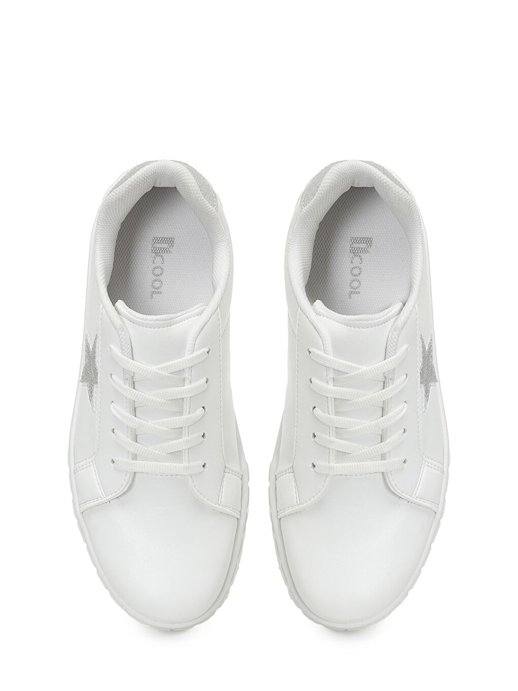 Siyah FURBA G 4PR Beyaz Kız Çocuk Sneaker-3