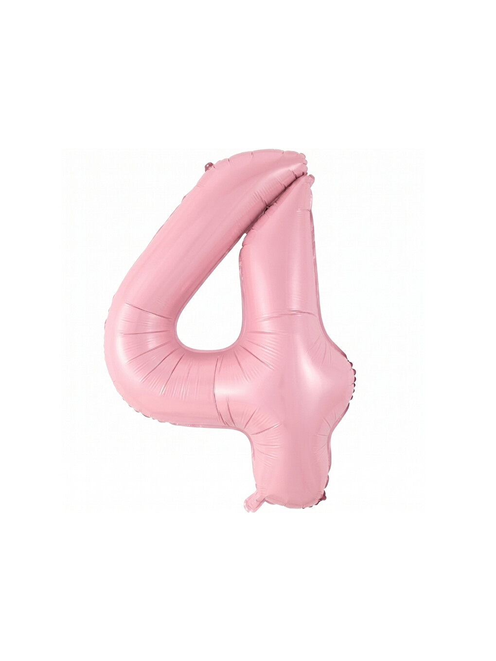 Pembe 4 Rakamı Parti Balonu