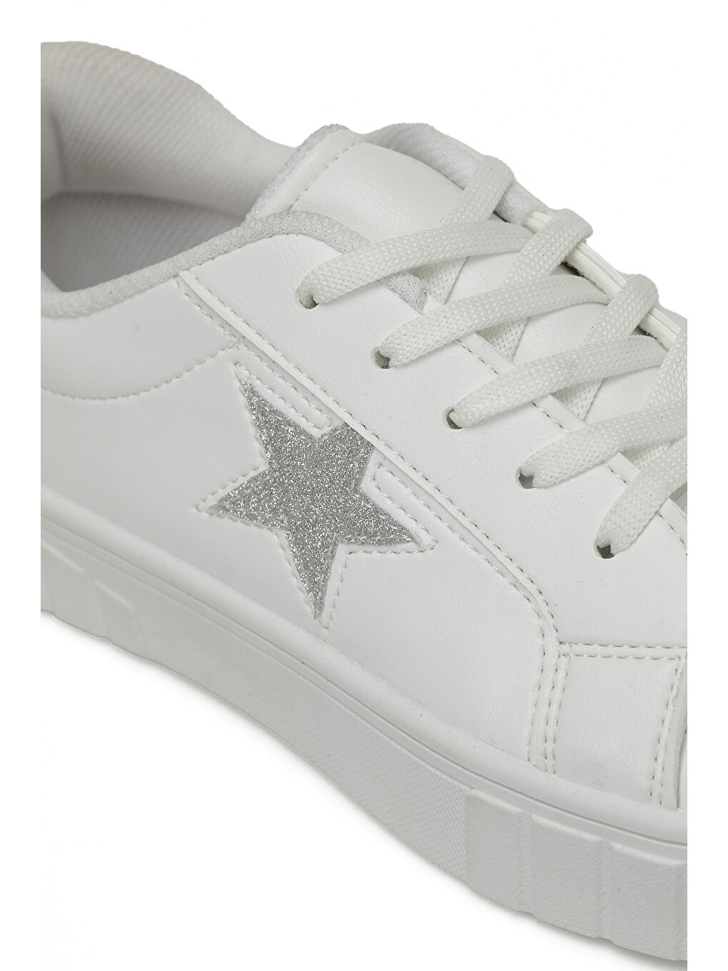 Siyah FURBA G 4PR Beyaz Kız Çocuk Sneaker-6