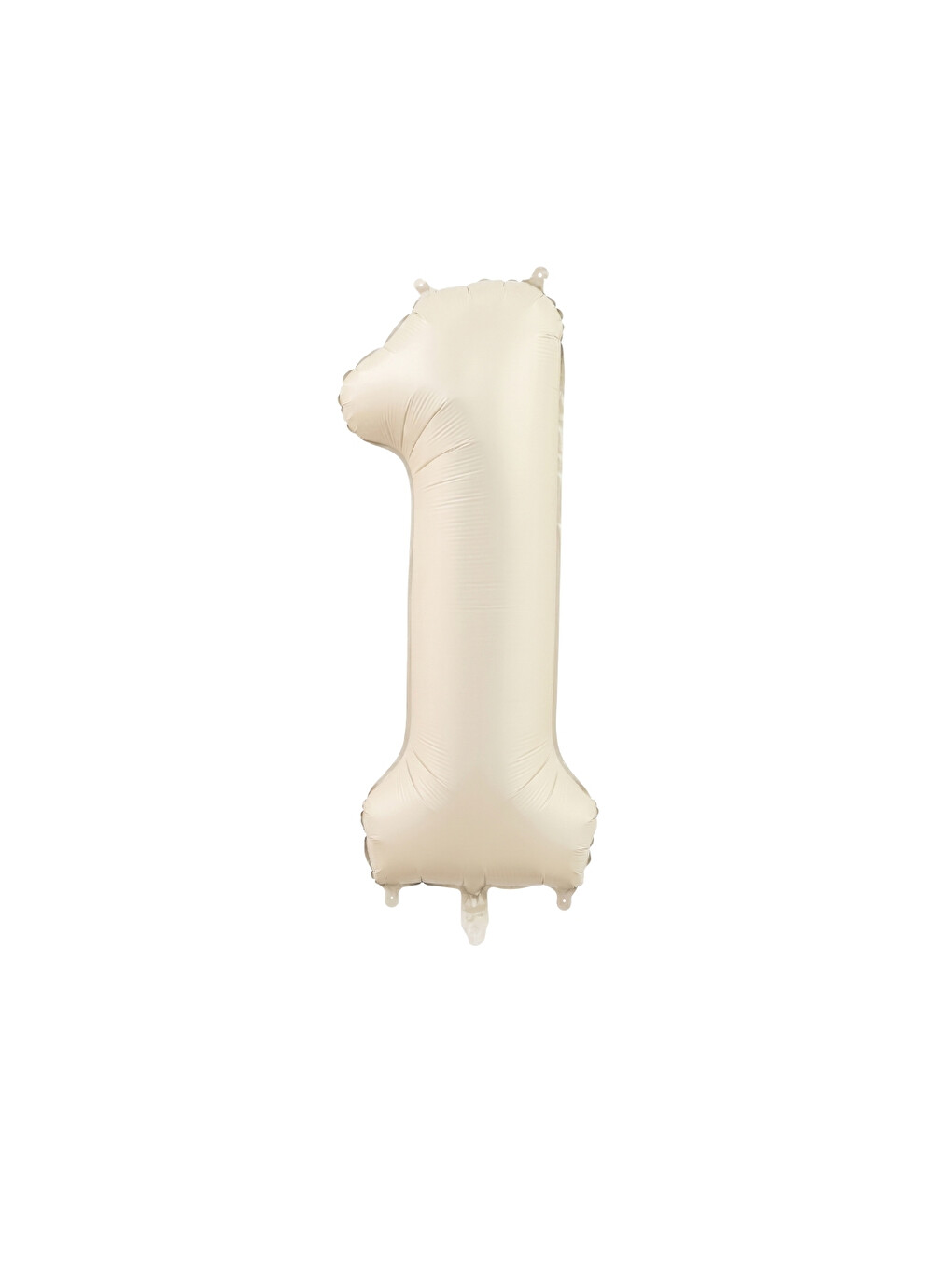 Beyaz 1 Rakamı Parti Balonu