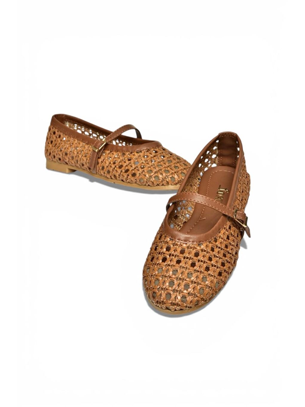 Kahverengi Taba Kadın Babet Y267272709-5