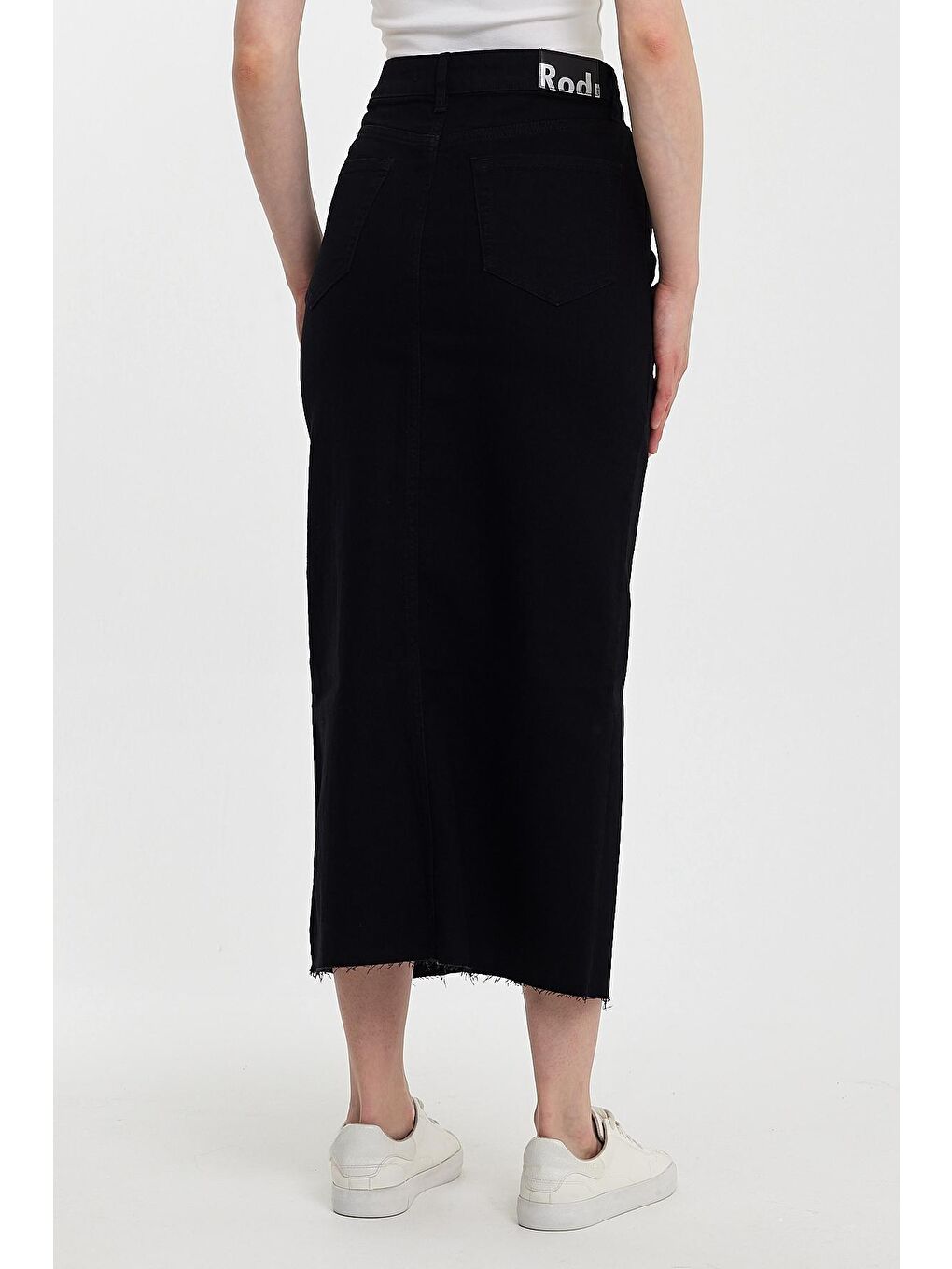 Siyah Valery 010 Baggy Fıt Kadın Etek-4