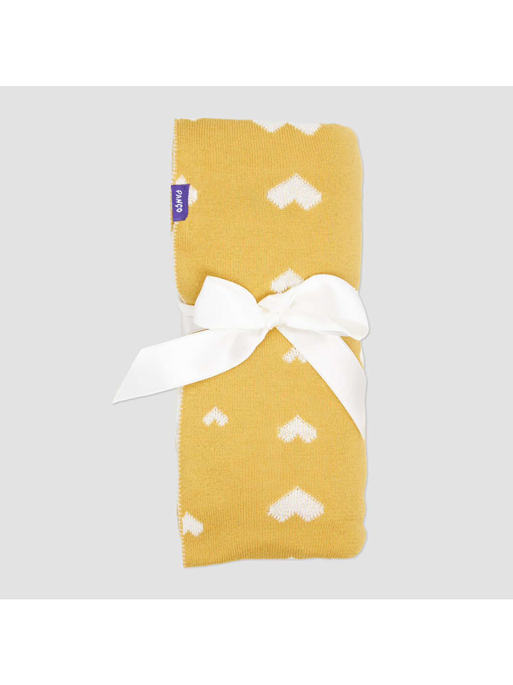 Sarı Unisex Çocuk Battaniye Açık Pembe