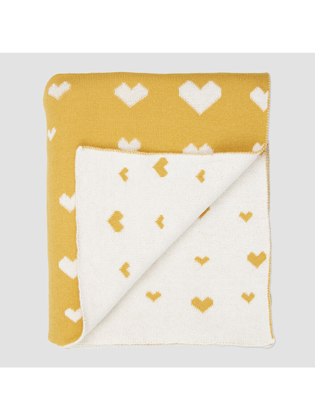 Sarı Unisex Çocuk Battaniye Açık Pembe-2