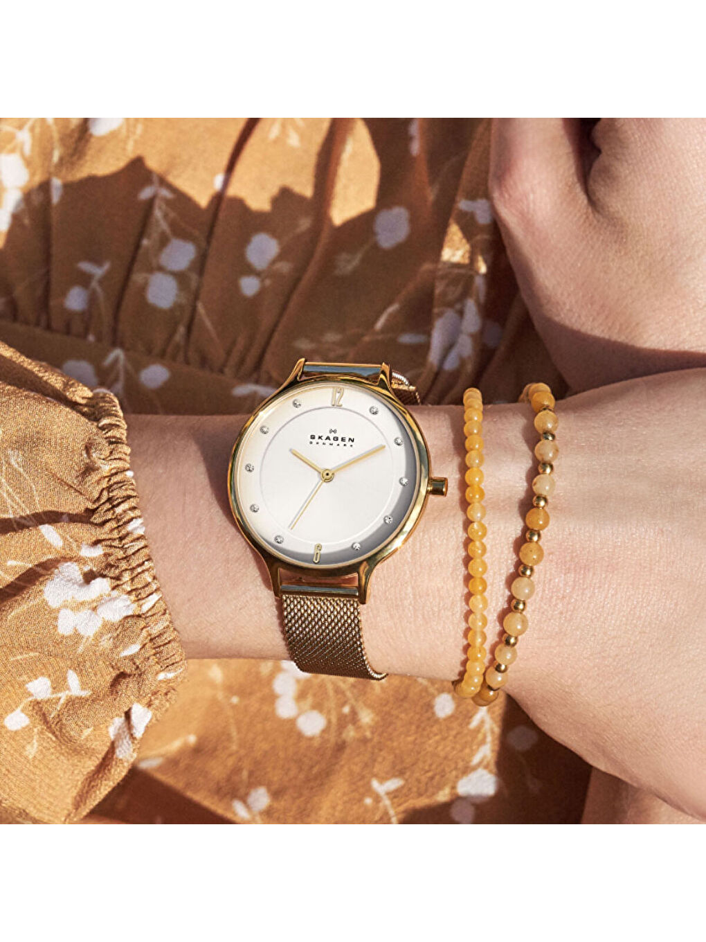 Sarı SKW2150 Kadın Kol Saati-3