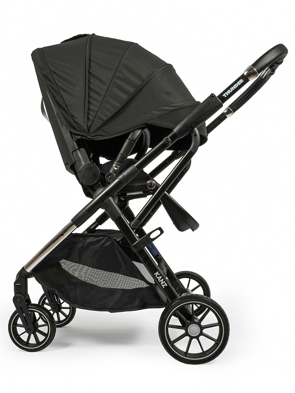 Thunder Travel Sistem Bebek Arabası Siyah-1