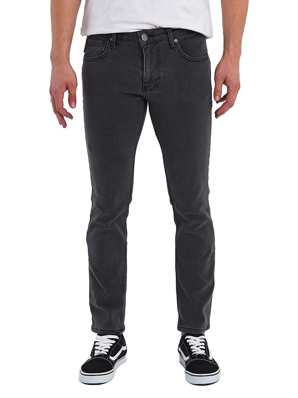 Gri Erkek Jean Pantolon Slimfit Arjen