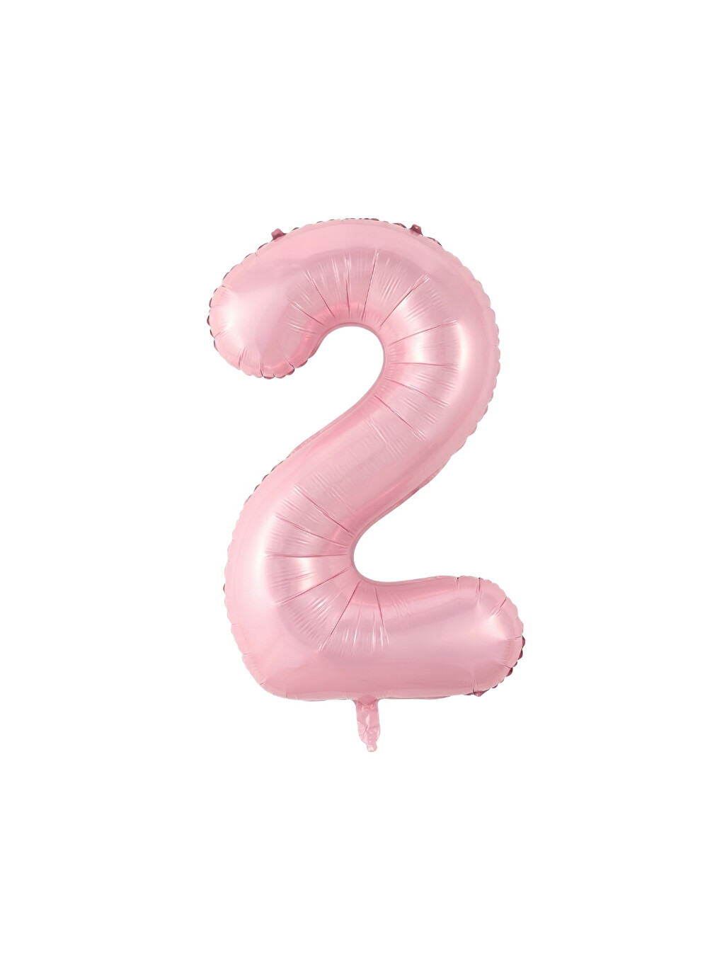 Pembe 2 Rakamı Parti Balonu