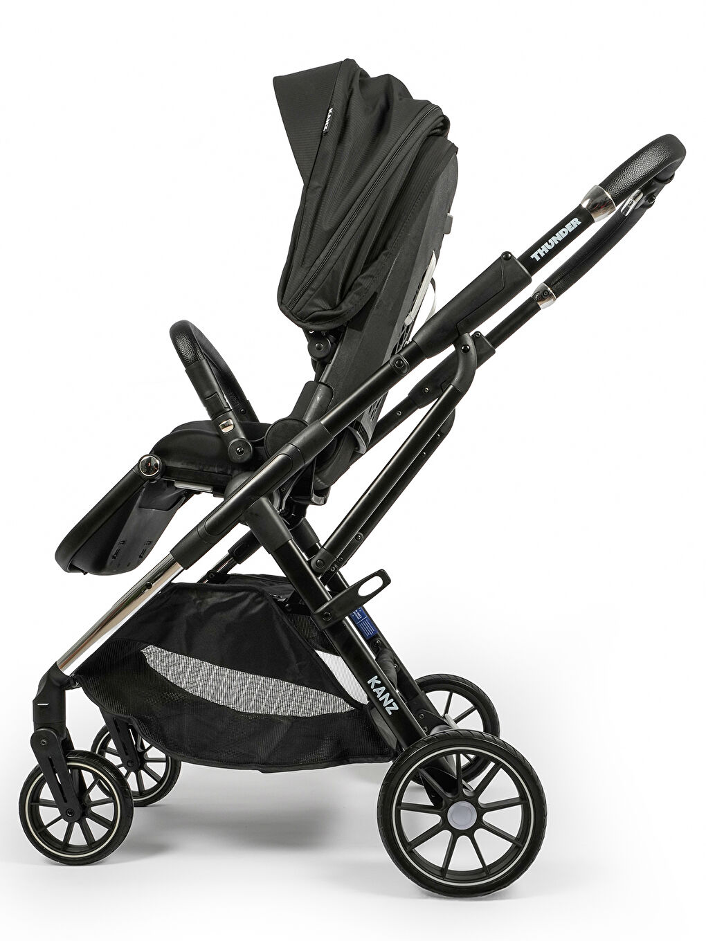 Thunder Travel Sistem Bebek Arabası Siyah-4