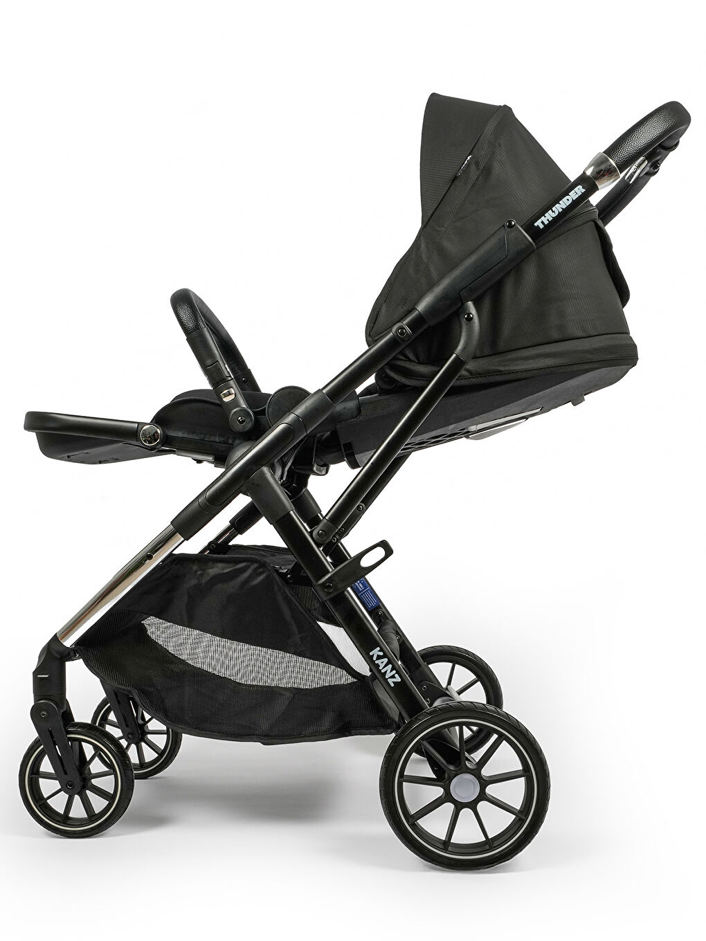 Thunder Travel Sistem Bebek Arabası Siyah-9