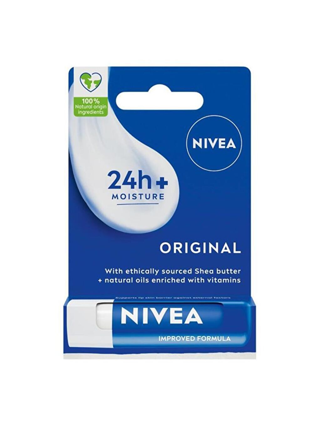 NIVEA Şeffaf Dudak Bakım Kremi Original 4, 8Gr, 24 Saat Nem, Shea Yağı, Ne mlendirici - 3