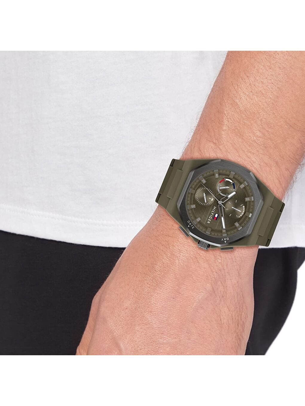 Yeşil TH1792121 Erkek Kol Saati-3