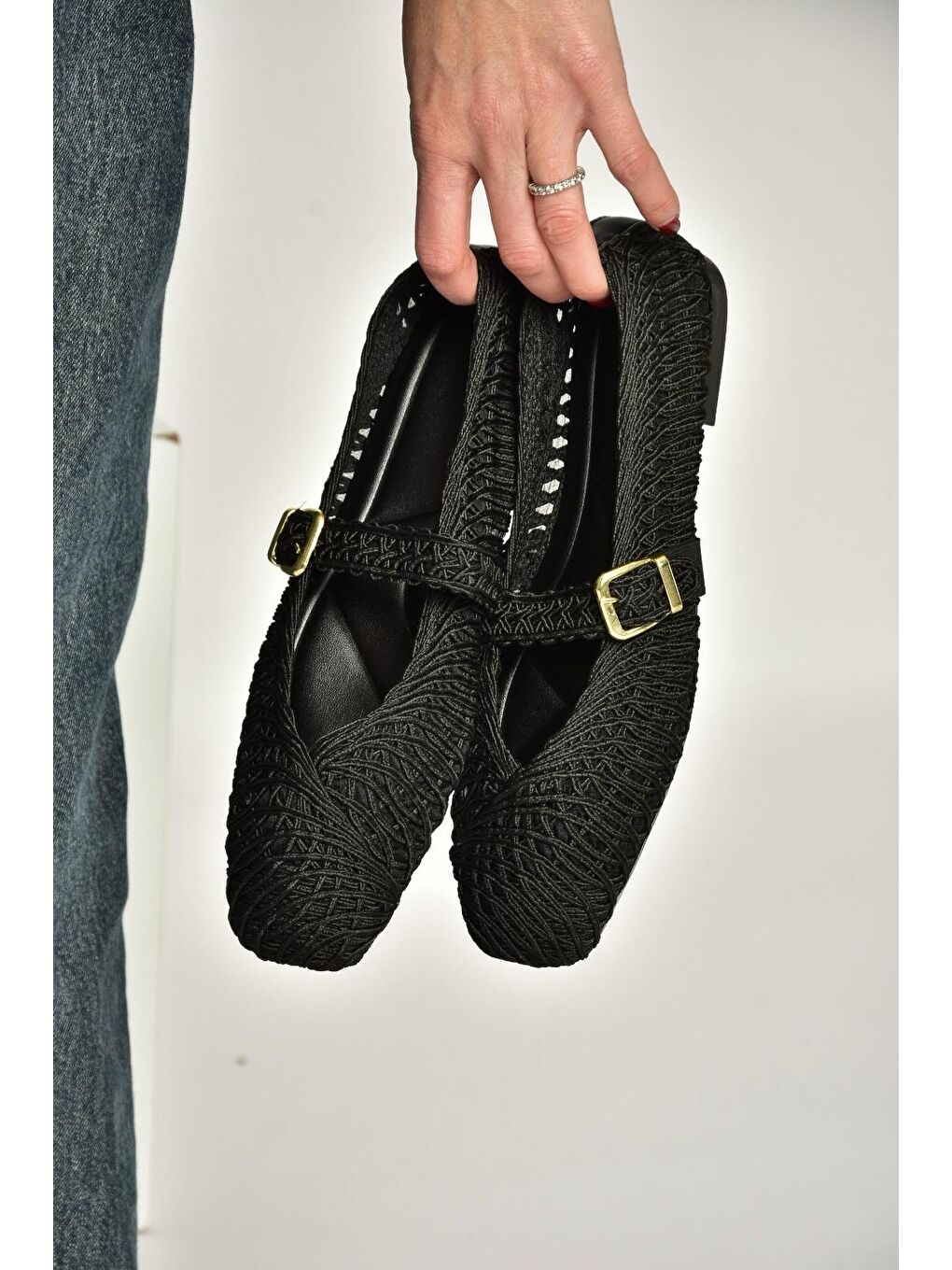 Siyah Kadın Babet Y444540004-2