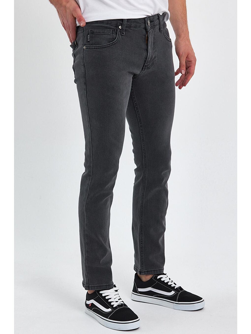 Gri Erkek Jean Pantolon Slimfit Arjen-2