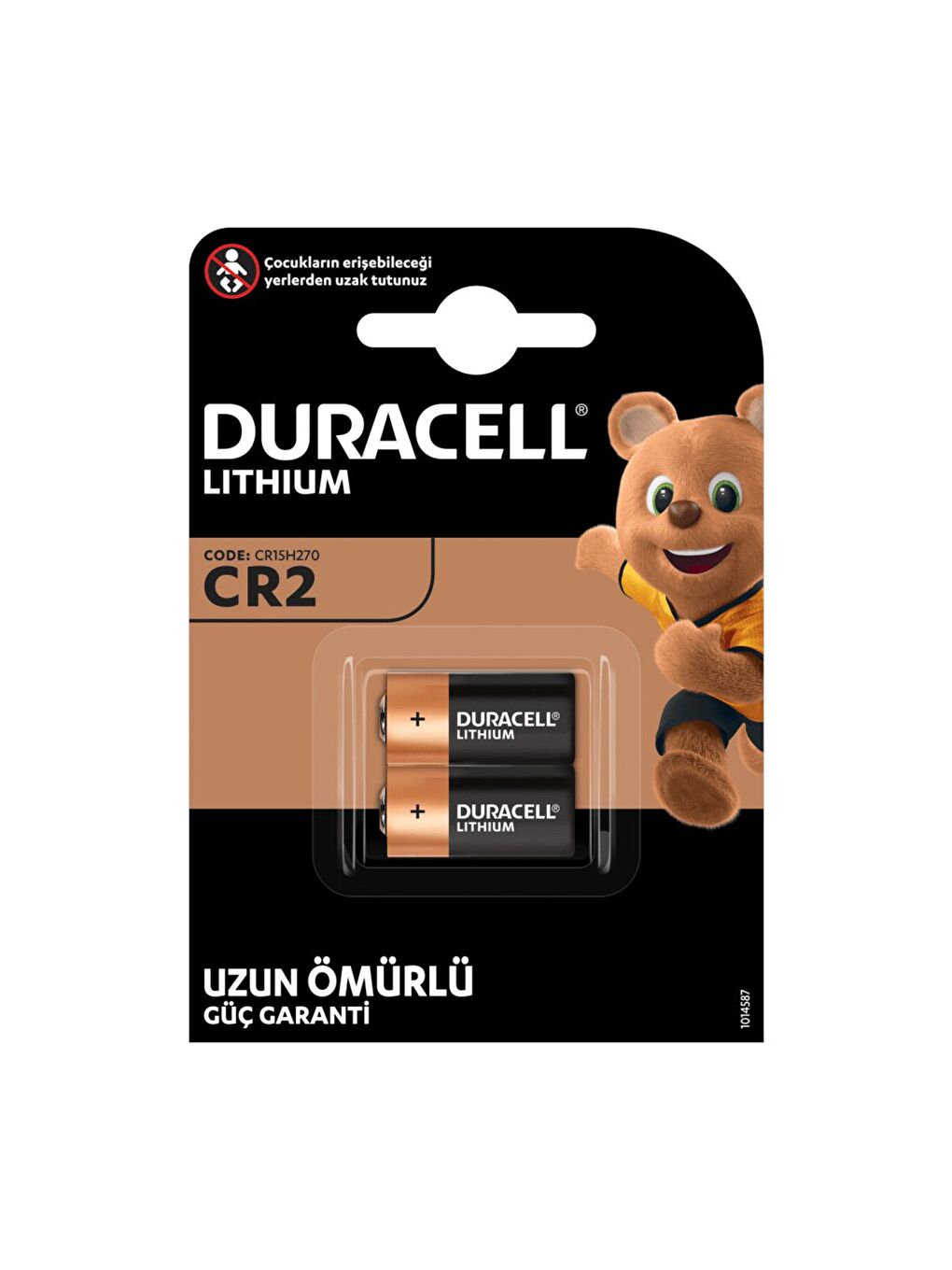 CR2 Yüksek Güçlü Lityum Pil  2 li paket  3V  CR15H270