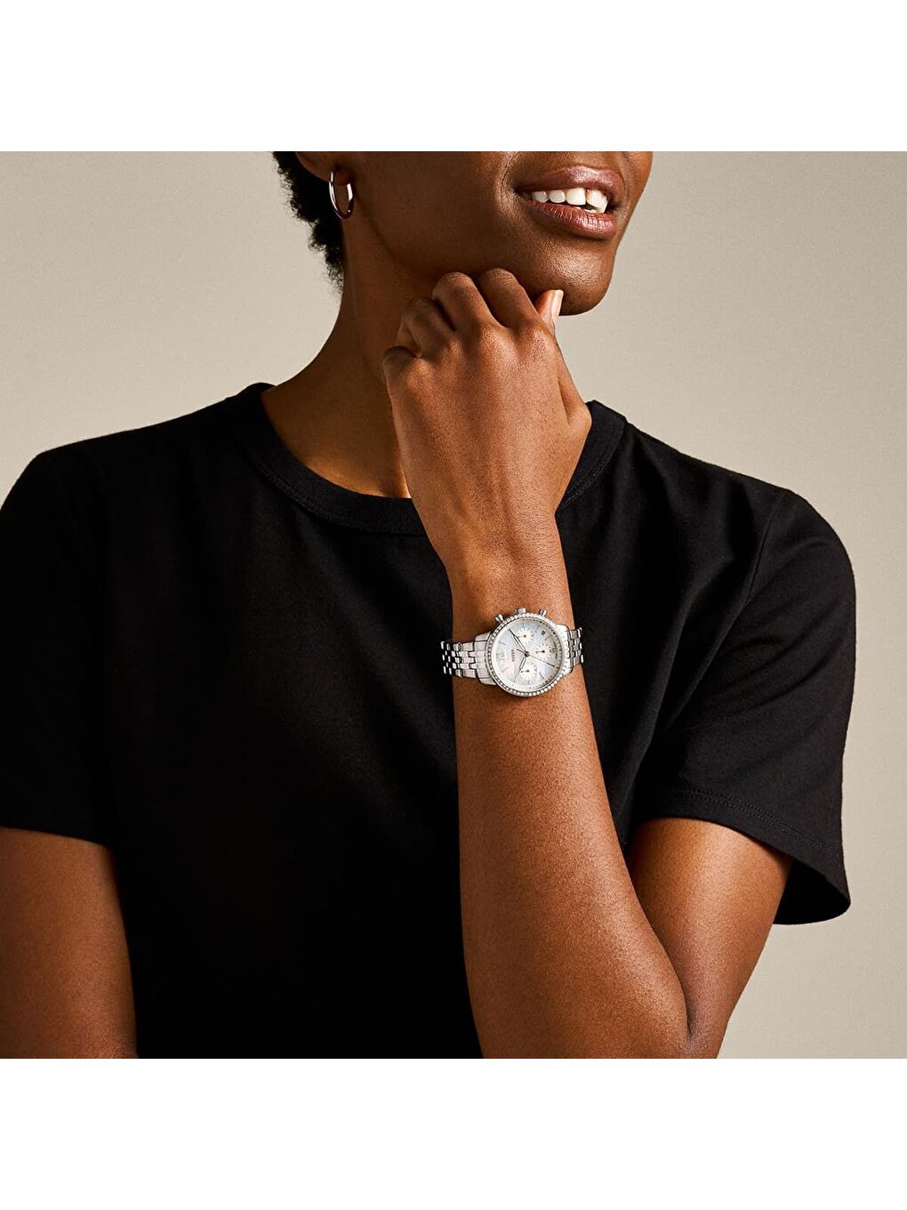 Gri FES5357 Kadın Kol Saati-3