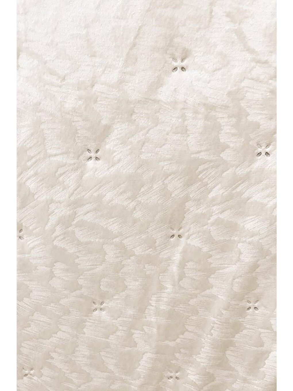 Ekru Secret Elyaf Dolgulu Çift Kişilik 240x260 Cm Yatak Örtüsü Krem-2