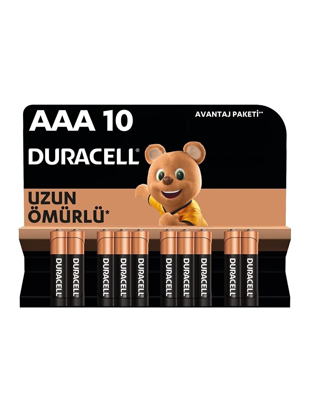 AAA Alkalin İnce Kalem Pil  10 lu paket  1 5 V LR03 MN2400