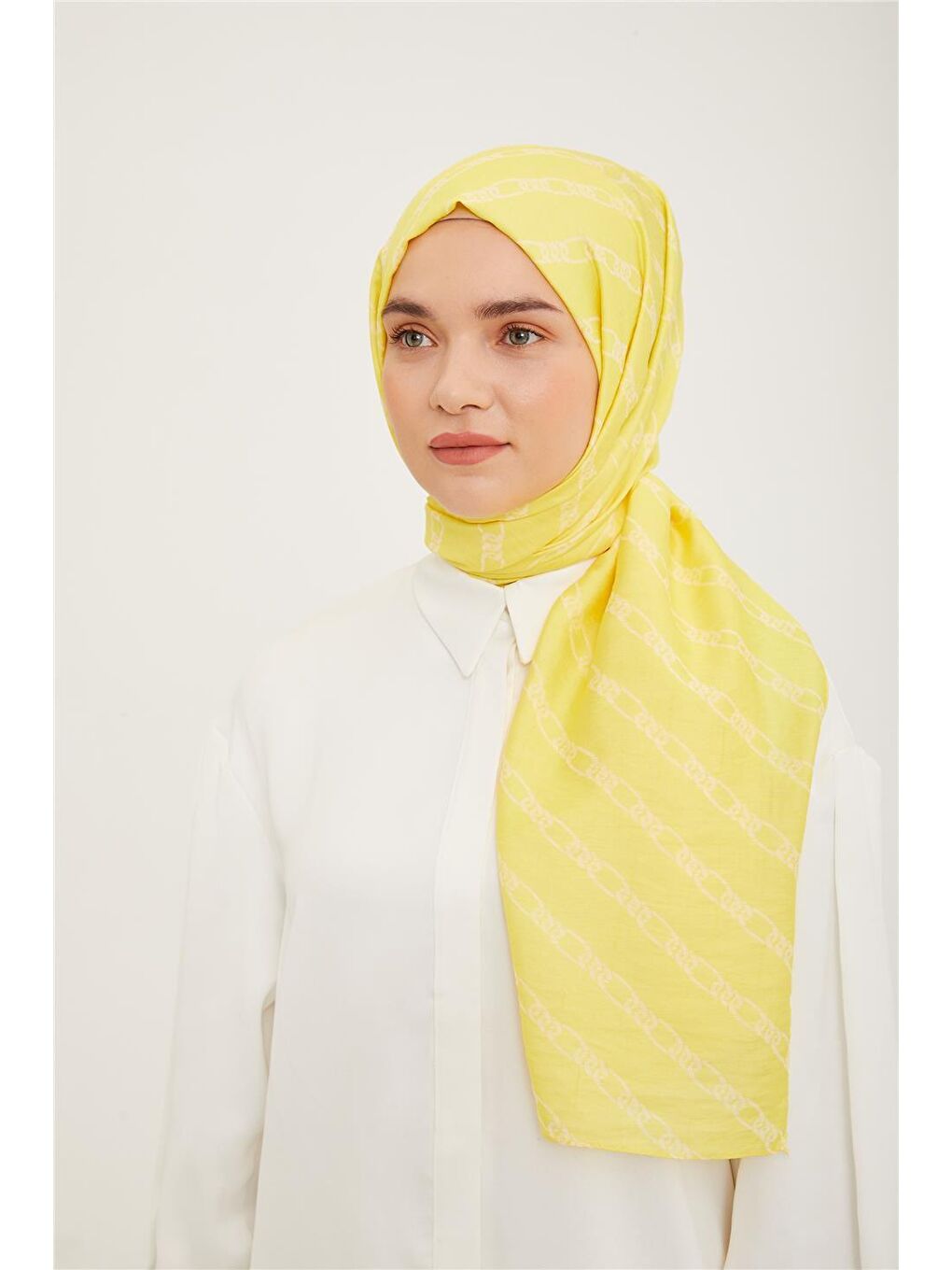 Sarı Trend Pure Lina Şal 16 23061-1