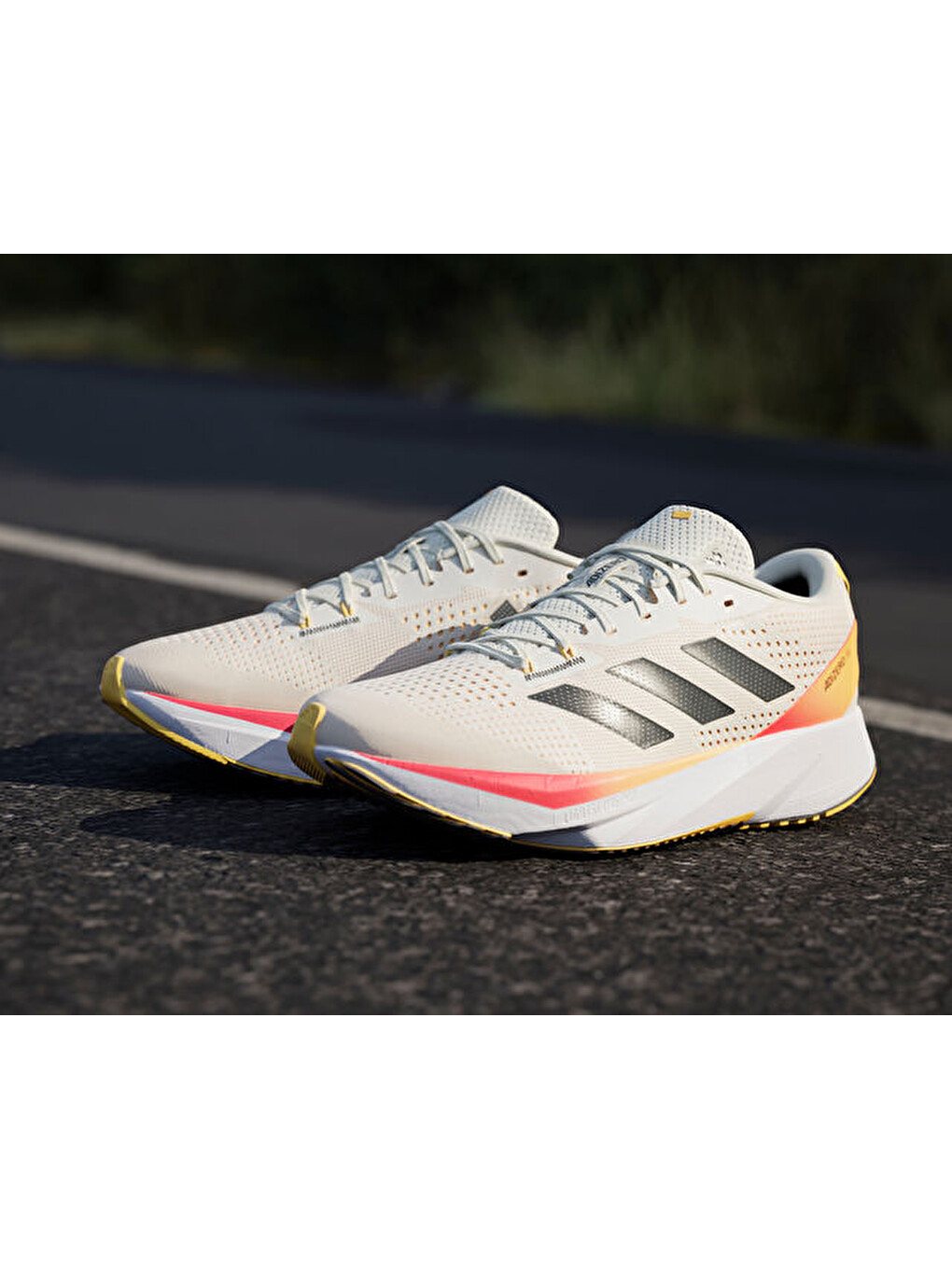 Ekru Adizero Sl Unisex Koşu Ayakkabısı Ig3336 Krem-2