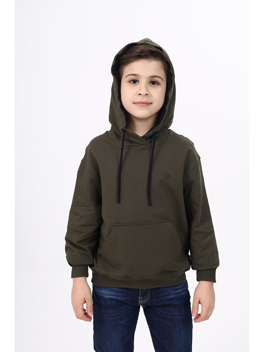 Toontoykids Haki Erkek Çocuk Baskılı Sweatshirt - 2