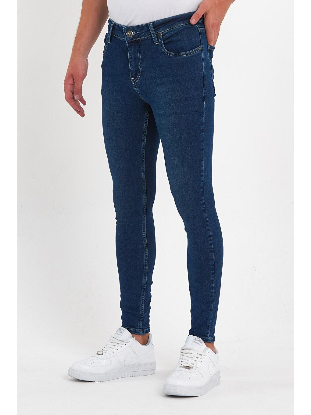 Rodi Koyu Petrol Super Skinny Tiger Erkek Jean - 2