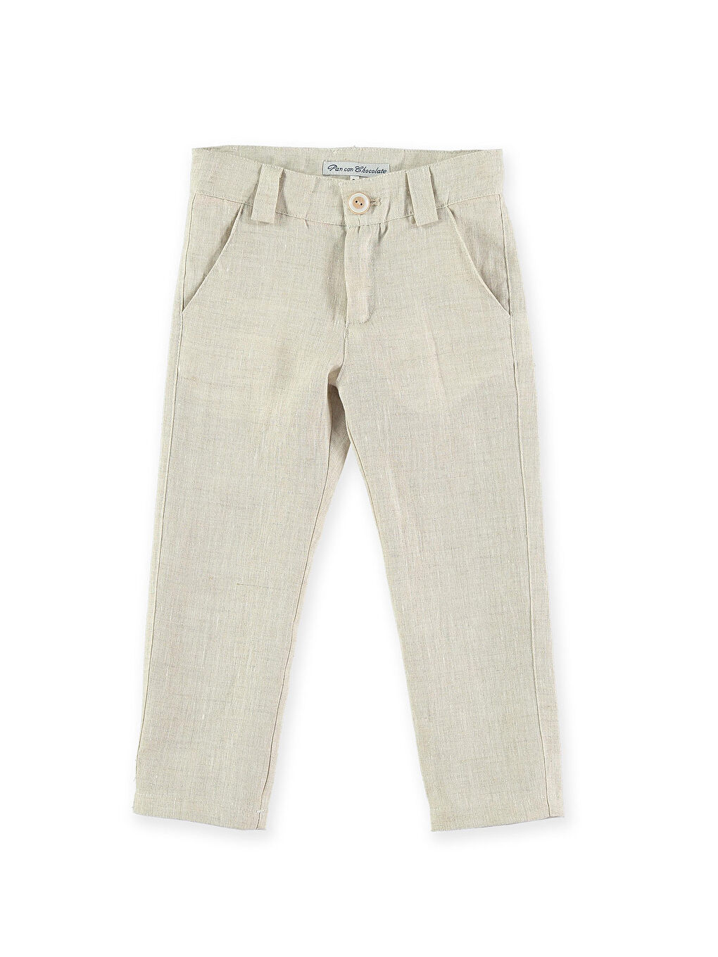 Beyaz Kız Çocuk Pantolon