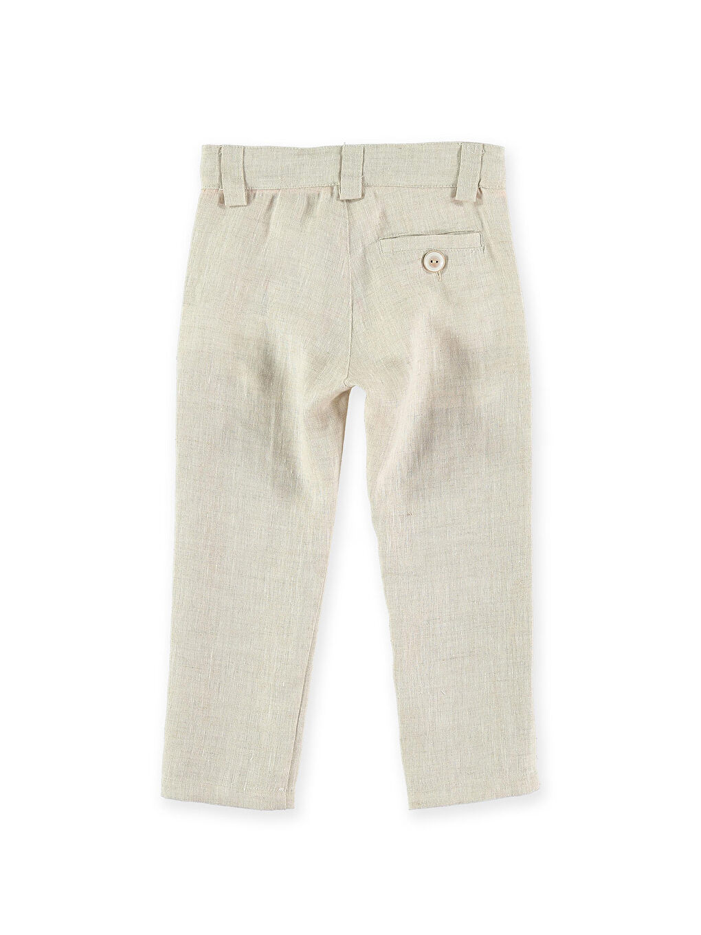 Beyaz Kız Çocuk Pantolon-1