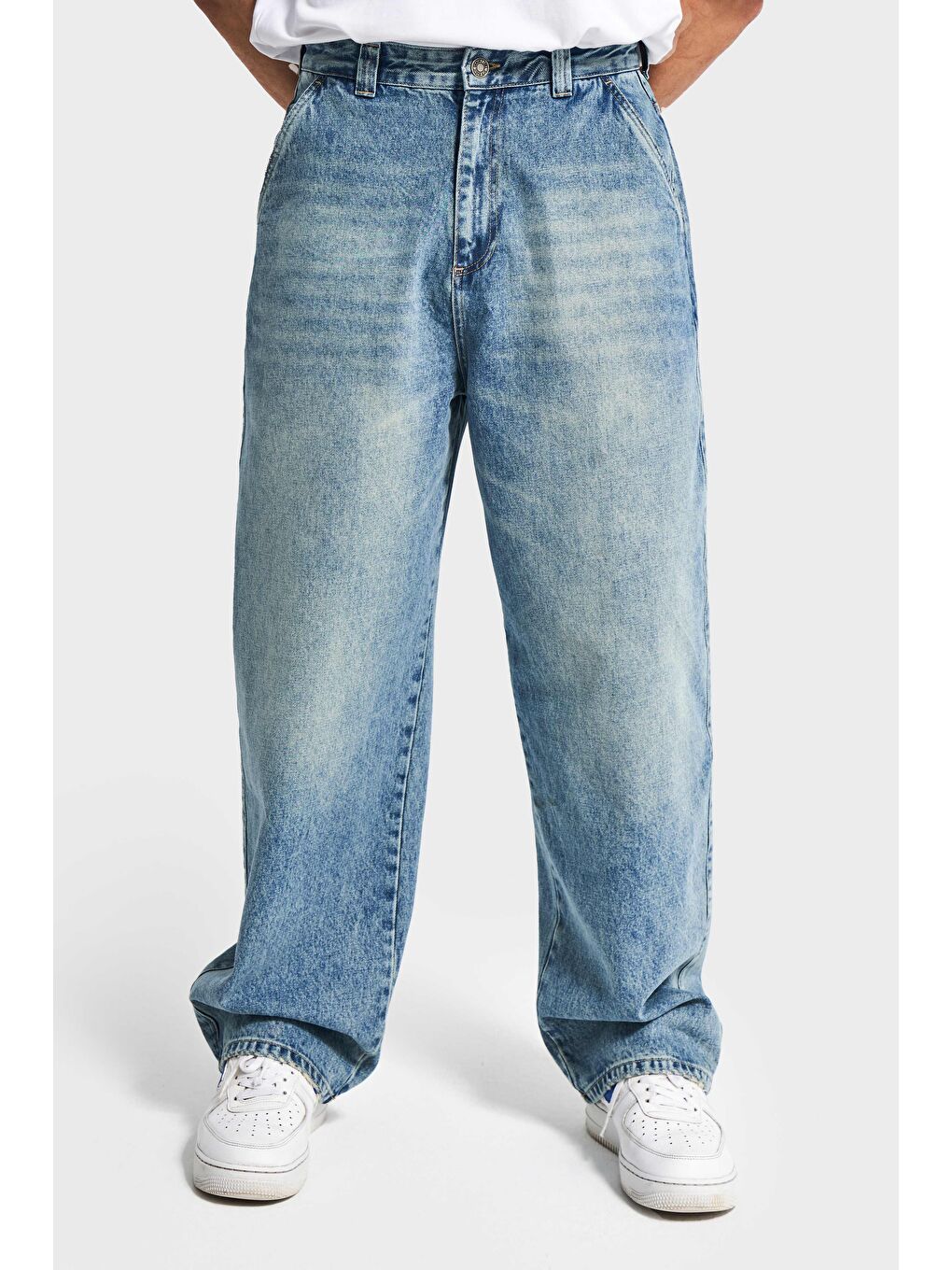 Mavi Erkek T.Kot Rengi 4w5-32 Skater Fit Bol Kesim %100 Pamuk Denim Jean