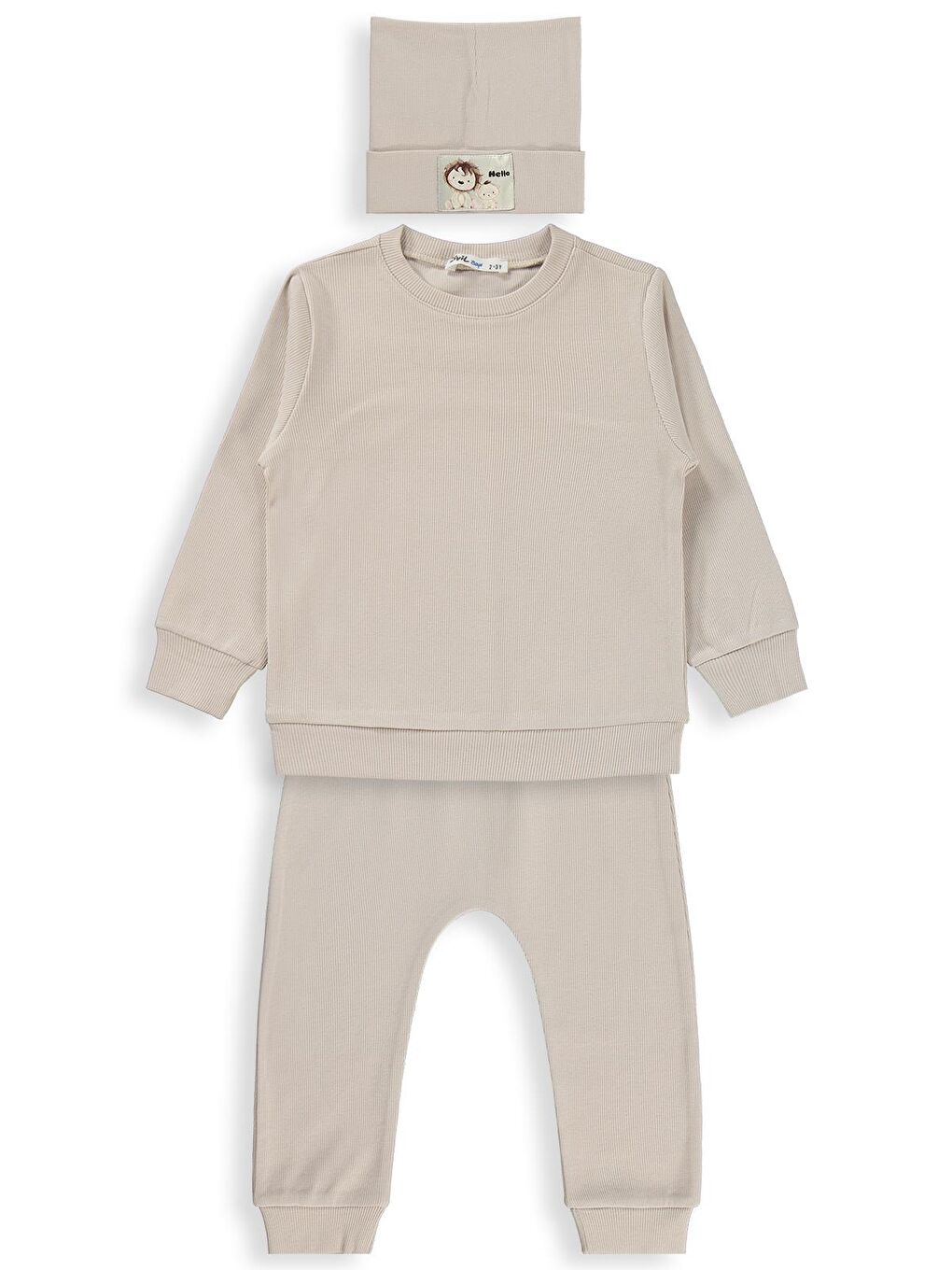 Bej Boys Bereli 3'lü 2-5 Yaş Takım-3