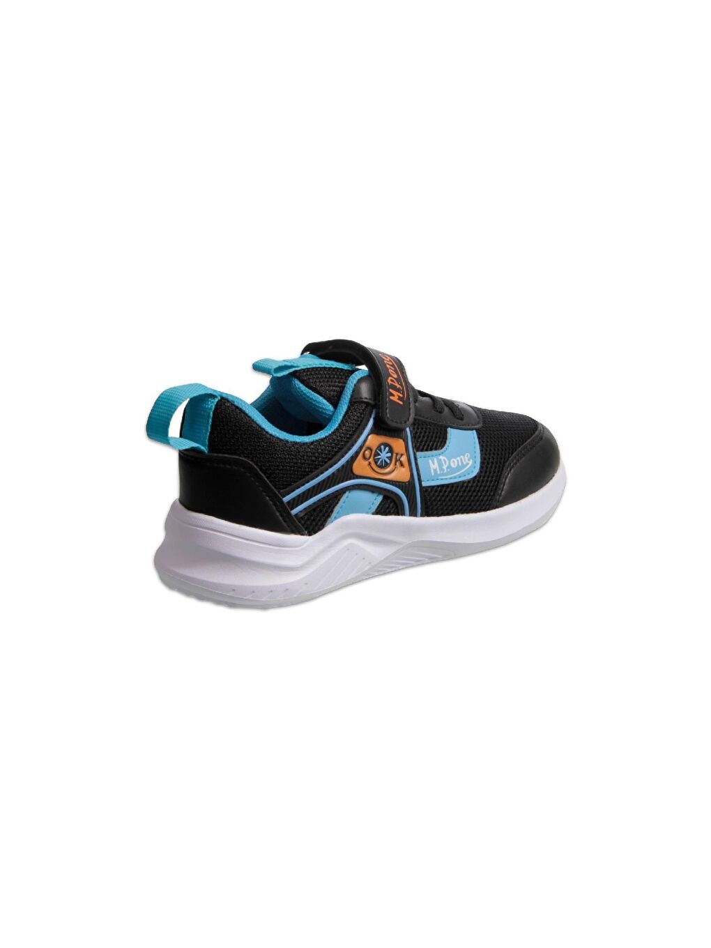 M.P ONE Siyah-Mavi AirStride Junior Çocuk Velcro Siyah-Mavi Sneaker - 2