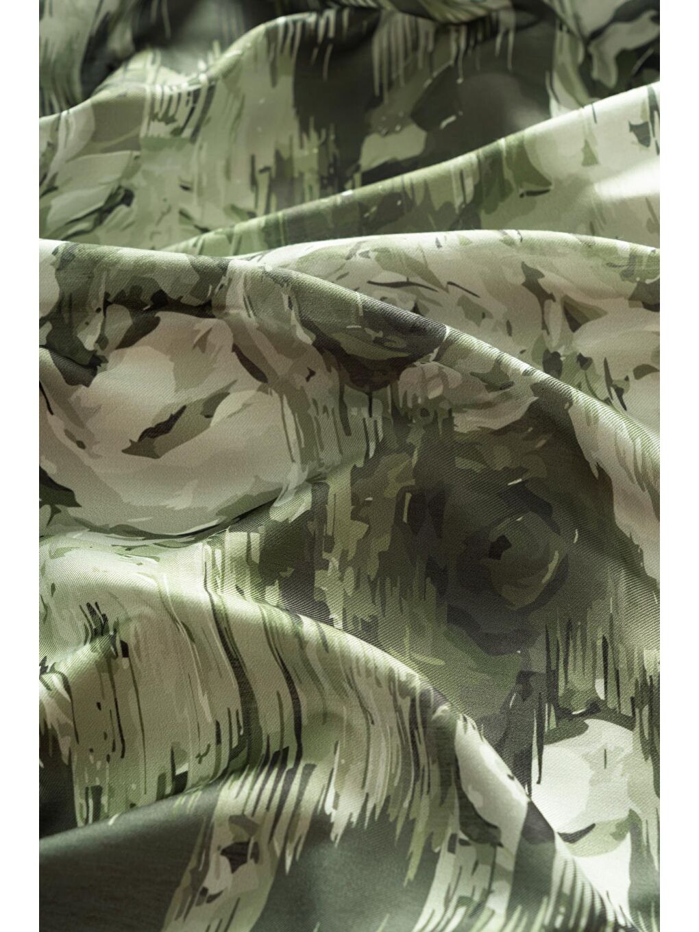 Haki Kadın Mellas Soft Şal-3