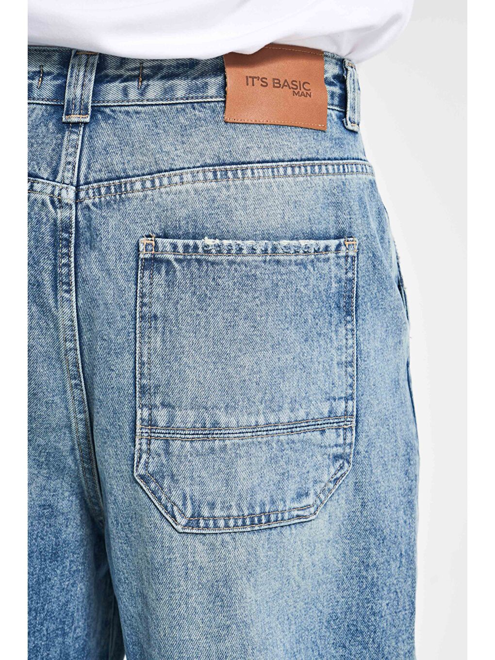 Mavi Erkek T.Kot Rengi 4w5-32 Skater Fit Bol Kesim %100 Pamuk Denim Jean-3