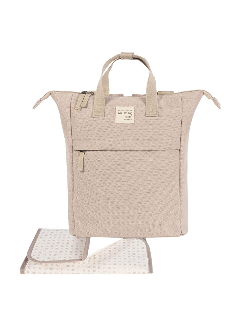 Eco Mum Bebek Bakım Sırt Çantası Apricot