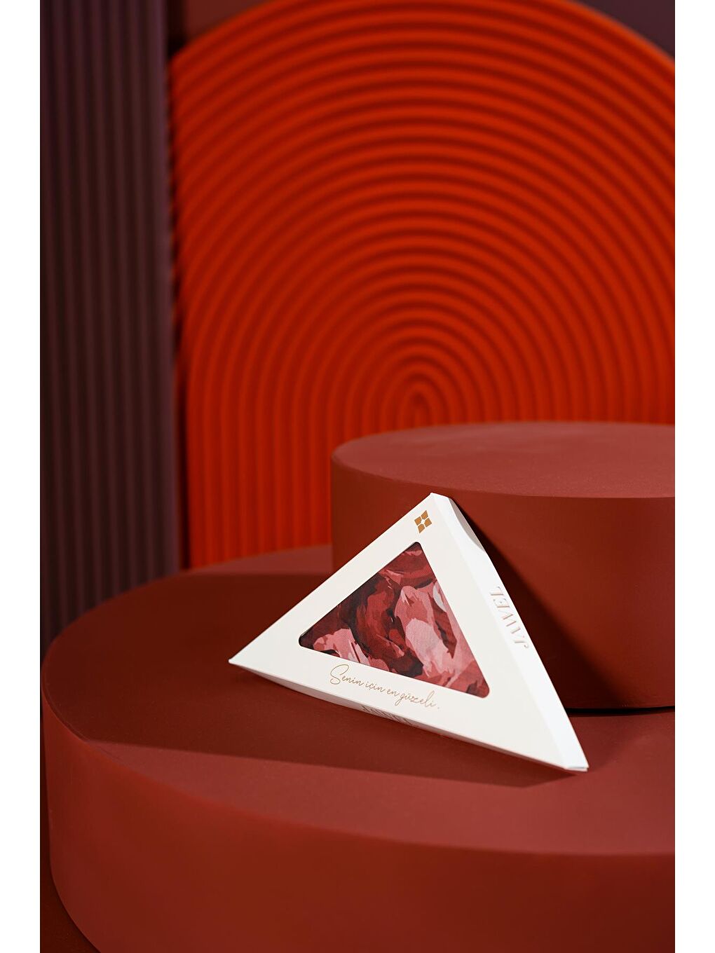 Bordo Kadın Mellas Soft Şal-2