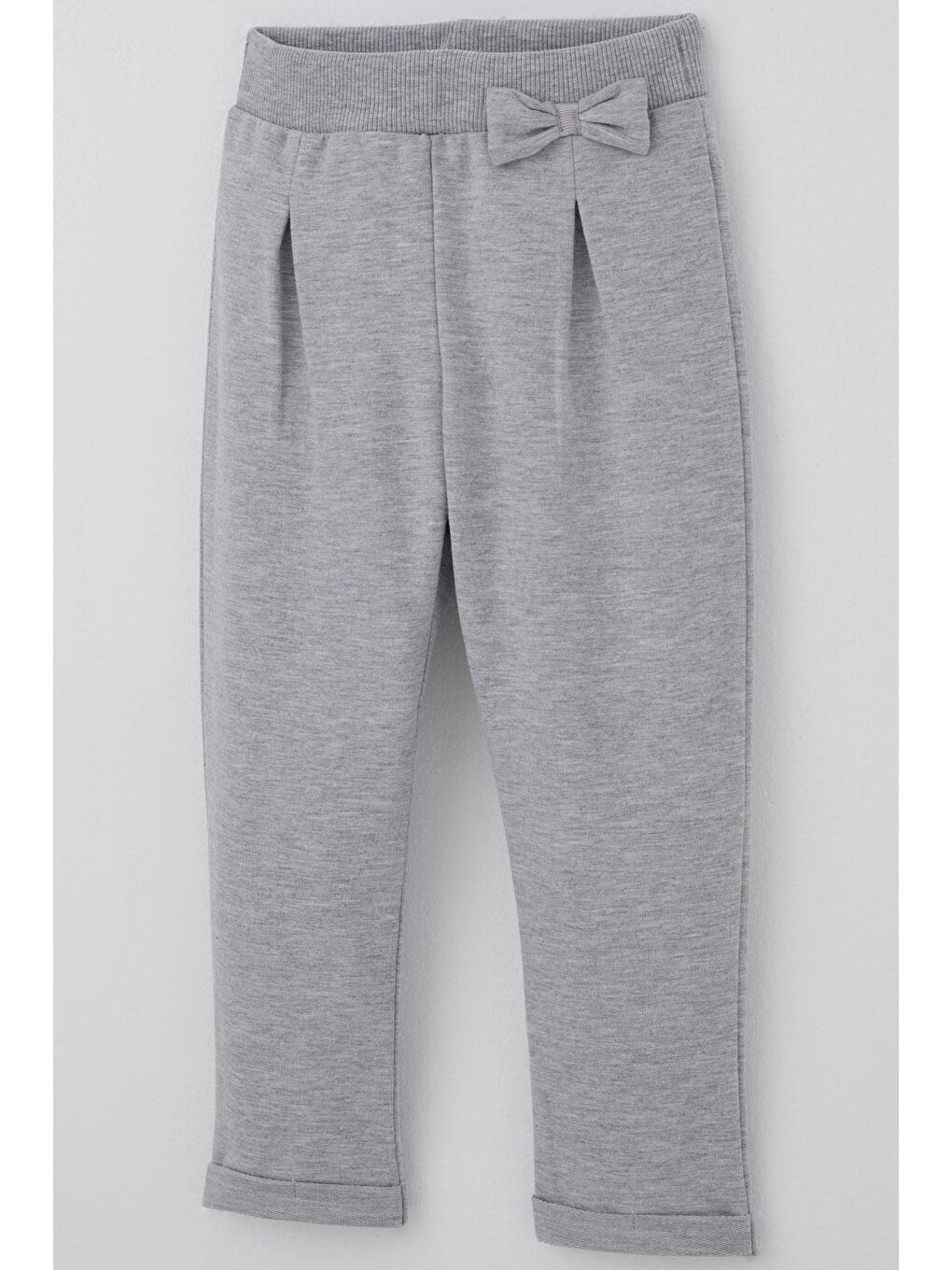 Kız Çocuk Eşofman Takımı Pati Masalı Pantolonu Fiyonk Detaylı Pembe (1-4 Yaş)-6