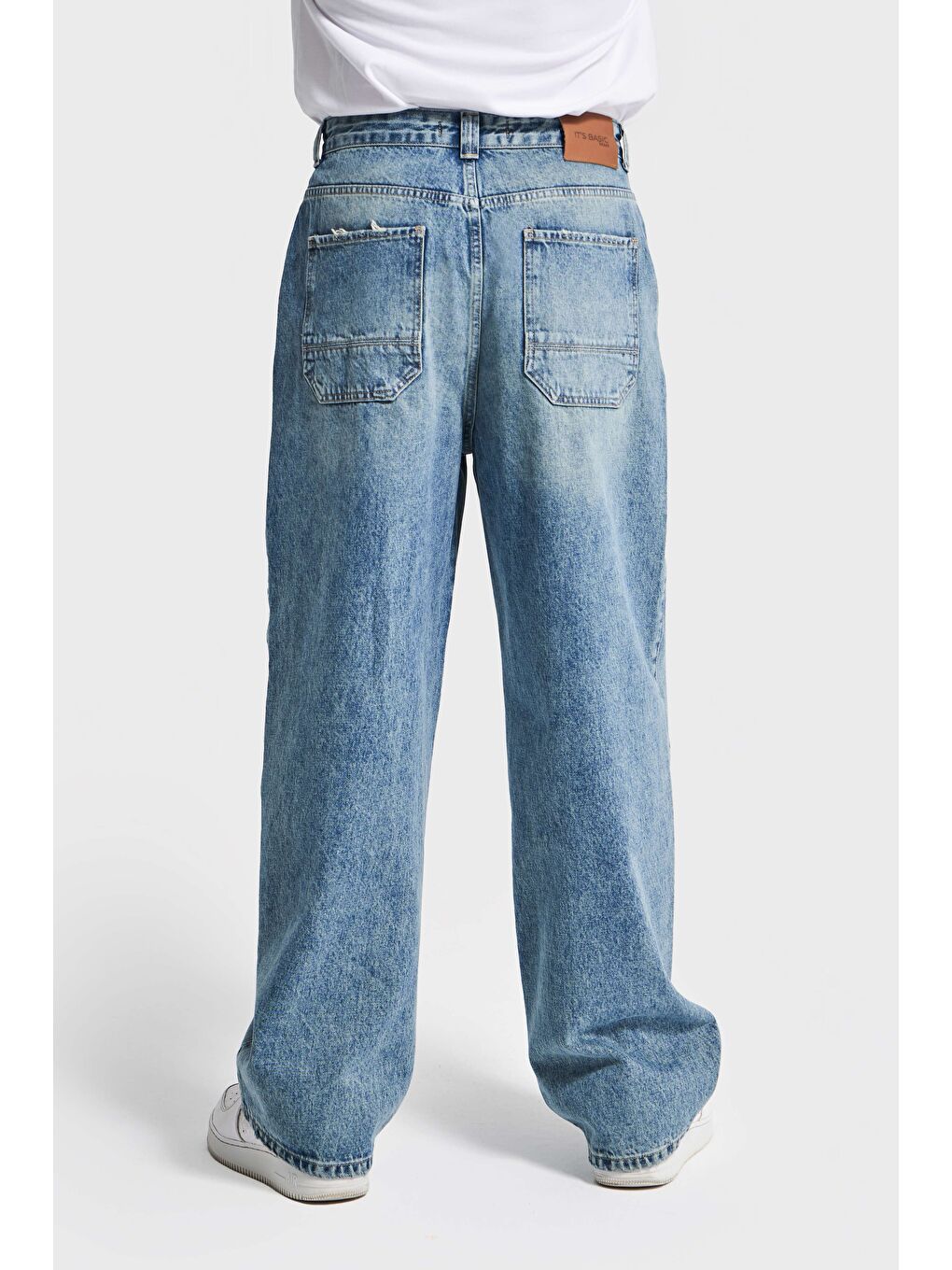 Mavi Erkek T.Kot Rengi 4w5-32 Skater Fit Bol Kesim %100 Pamuk Denim Jean-4