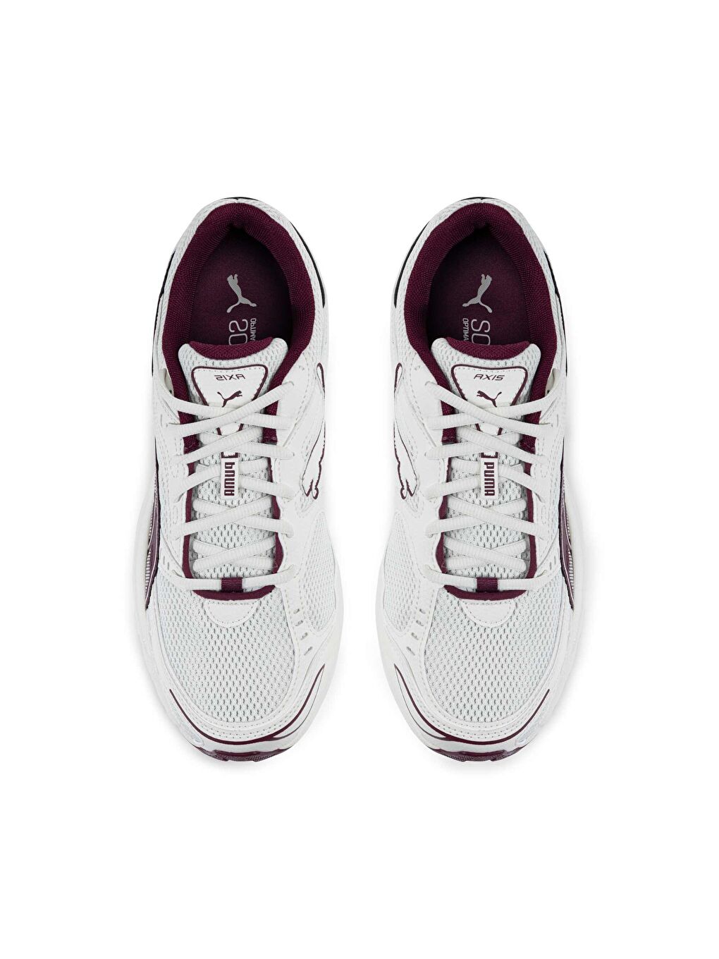 AXIS Gri - Bordo Erkek Spor Ayakkabı