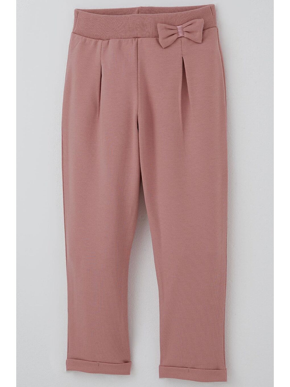 Kız Çocuk Eşofman Takımı Pati Masalı Temalı Pantolonu Fiyonk Detaylı Beyaz (1-4 Yaş)-6