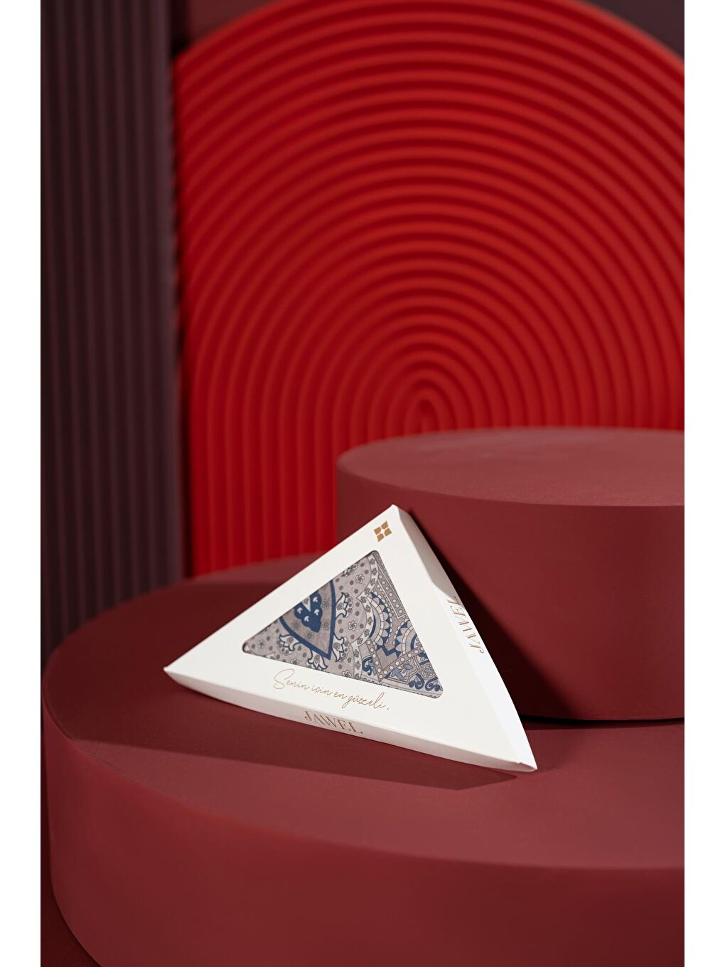 Lacivert Kadın Teos Soft Şal-2