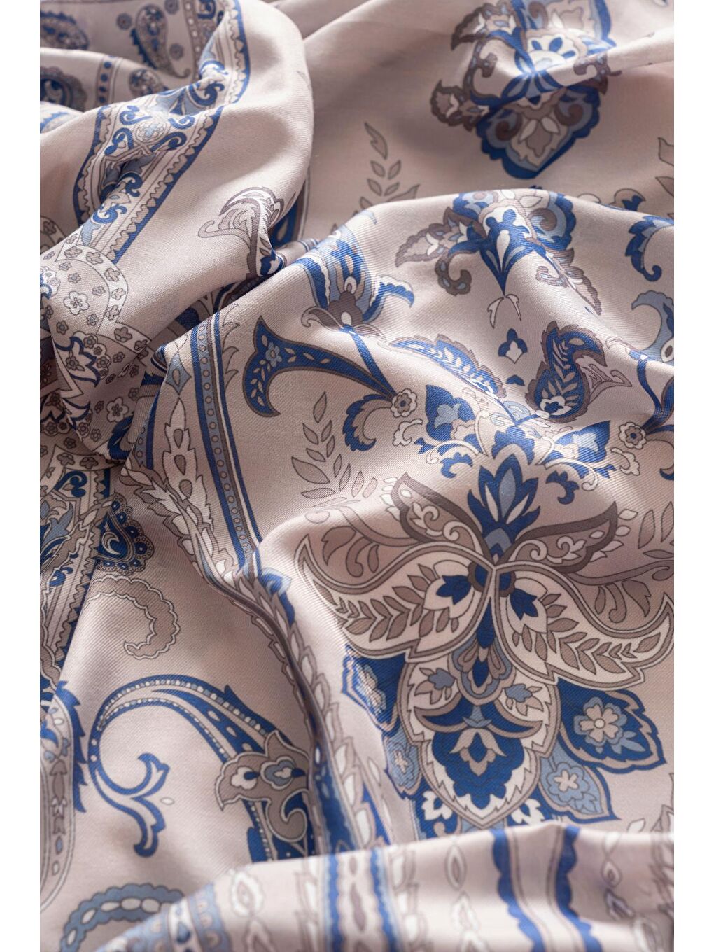 Lacivert Kadın Teos Soft Şal-3