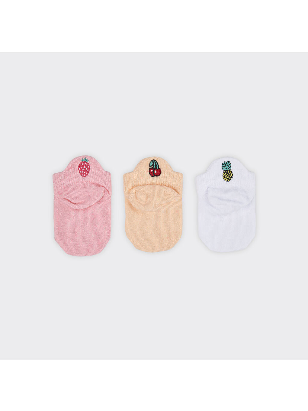Karışık Kız Bebek Nakışlı Soket Çorap Seti