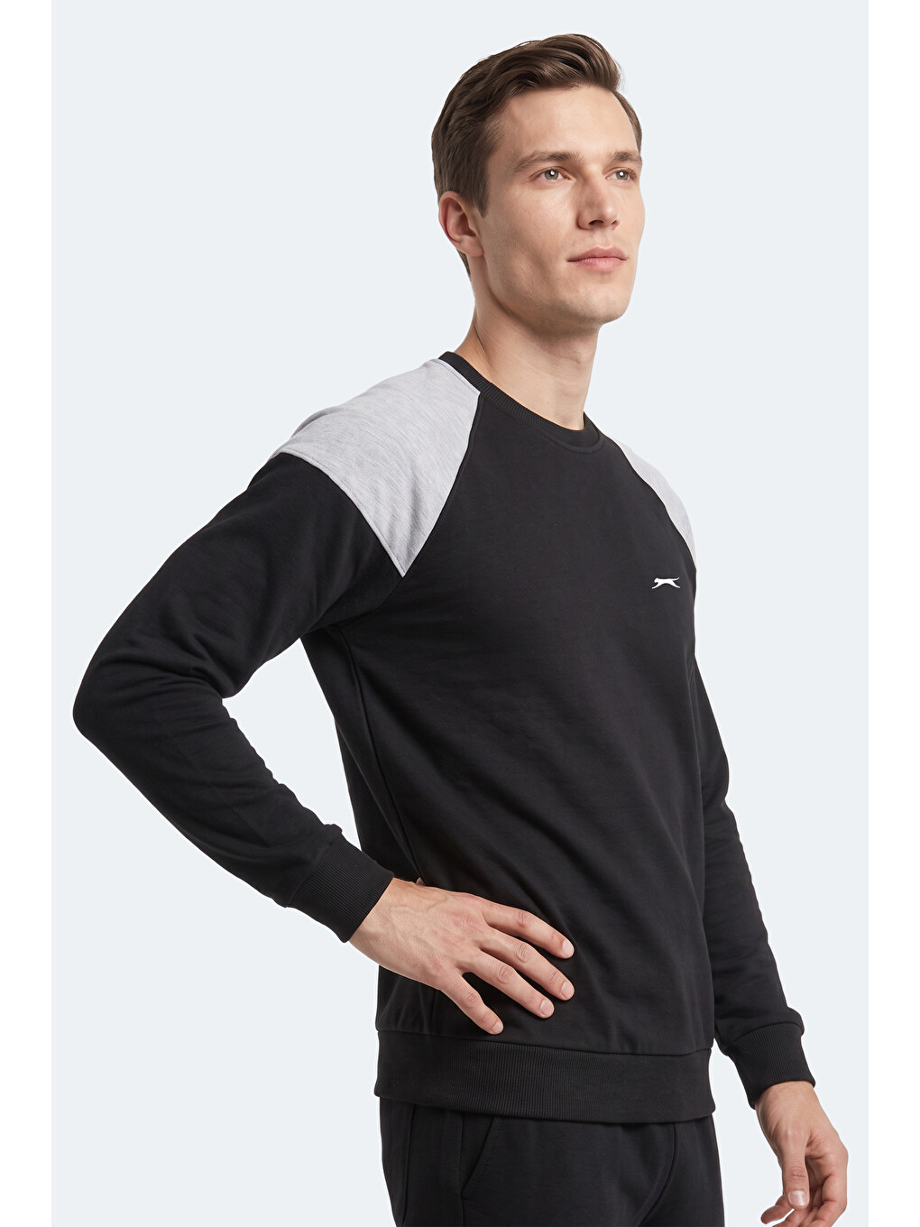 Made Erkek Siyah Sweatshırt-3