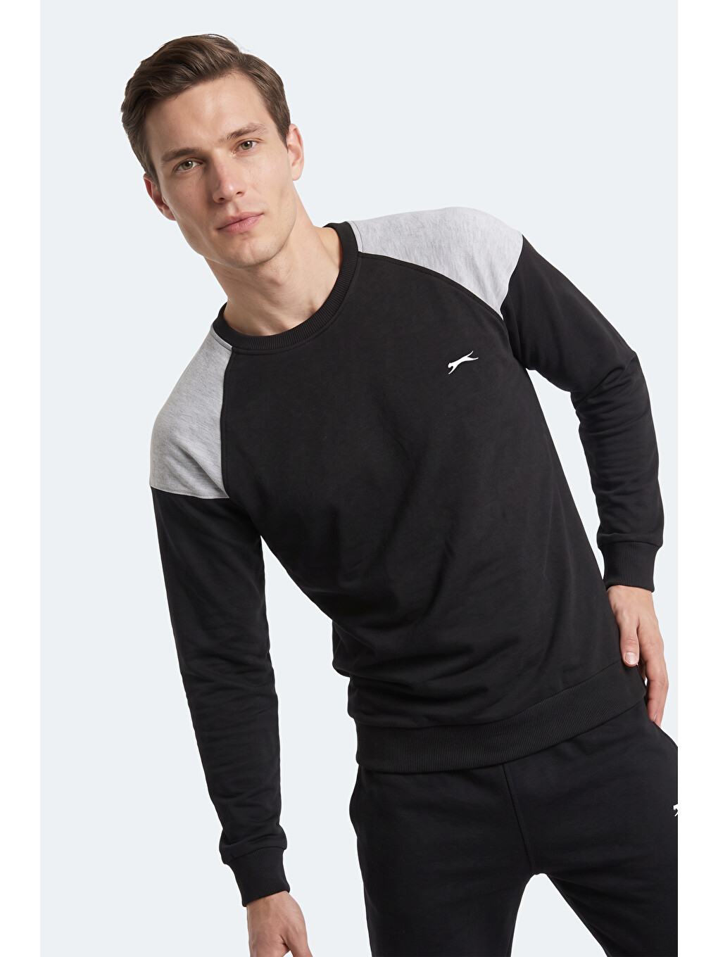 Made Erkek Siyah Sweatshırt-5