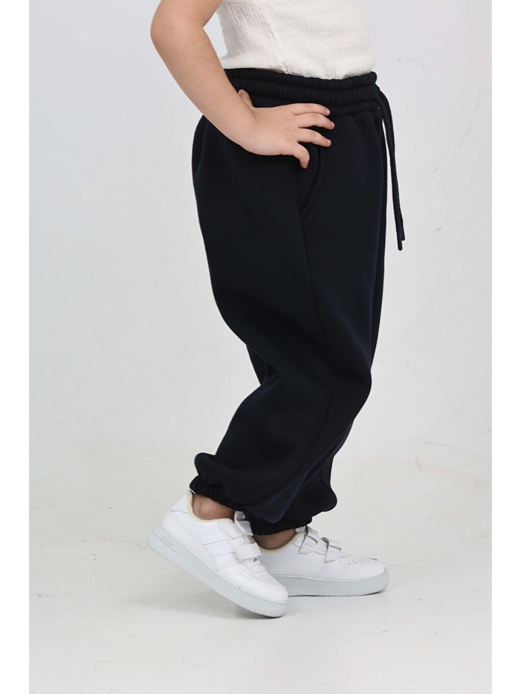 Lacivert Unisex Çocuk Eşofman Alt-4