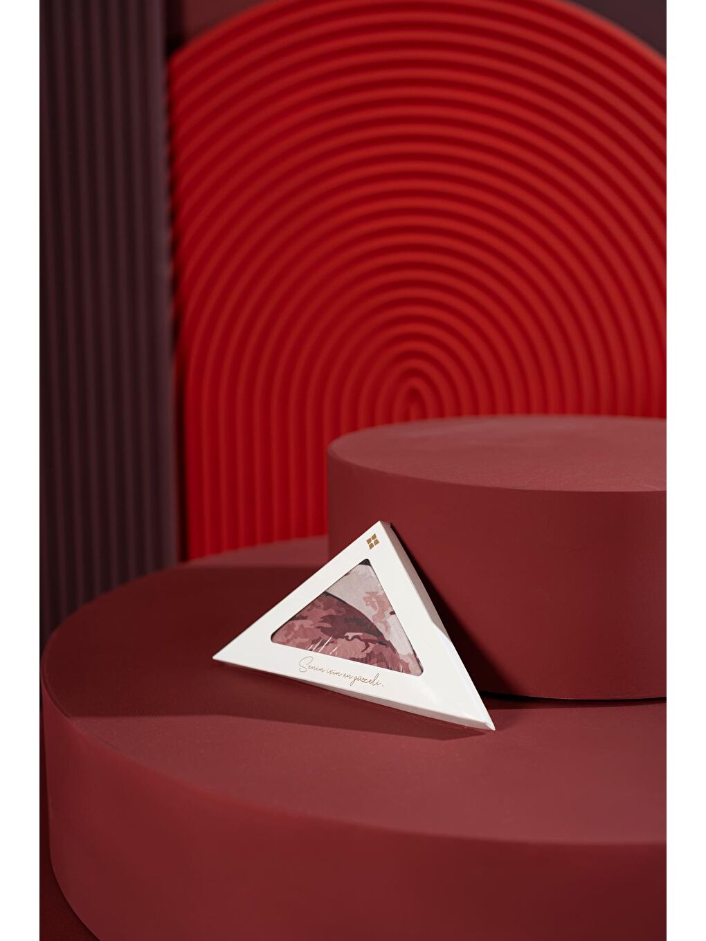 Bordo Kadın Masalia Soft Eşarp-1