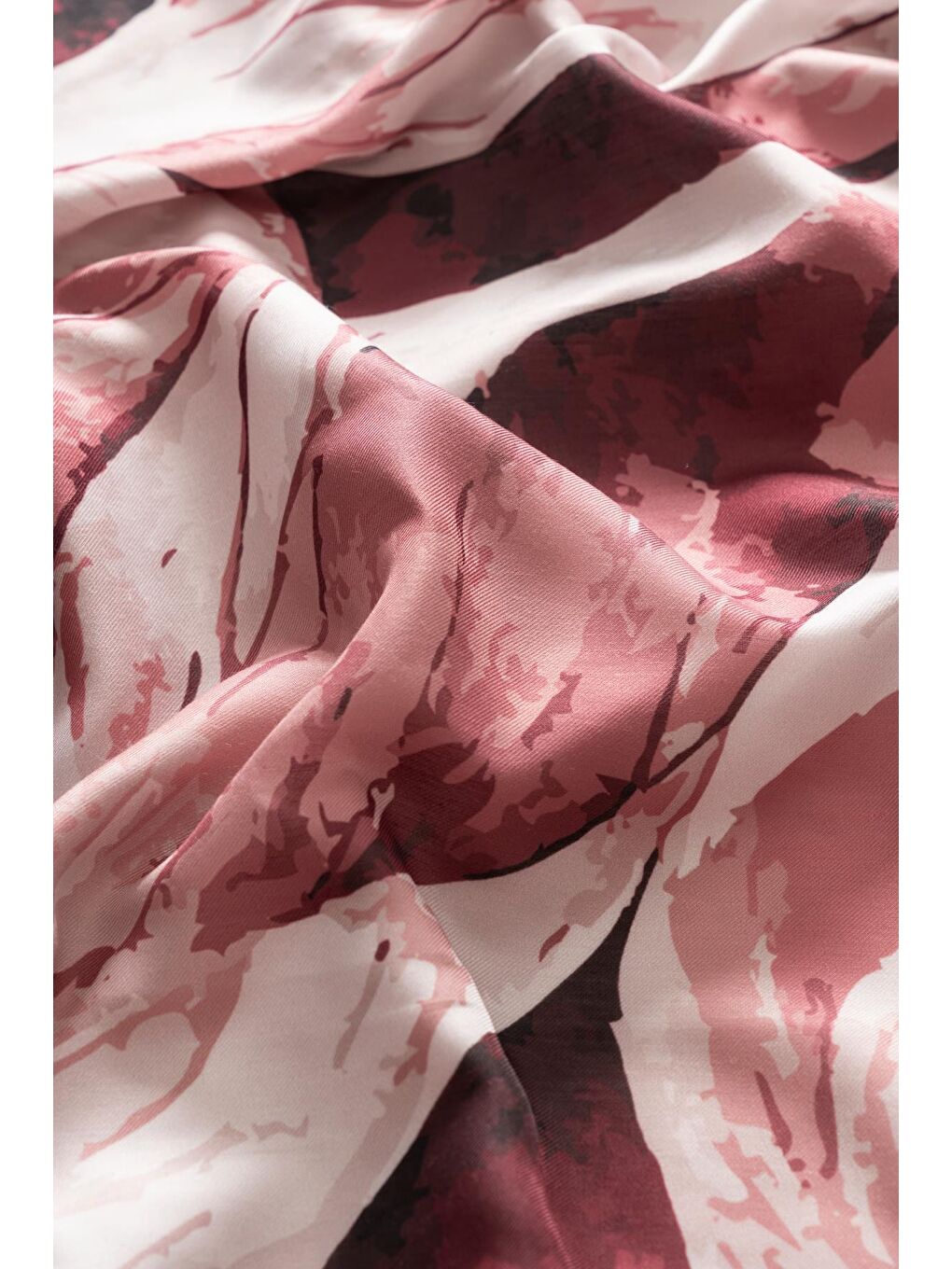 Bordo Kadın Masalia Soft Eşarp-2